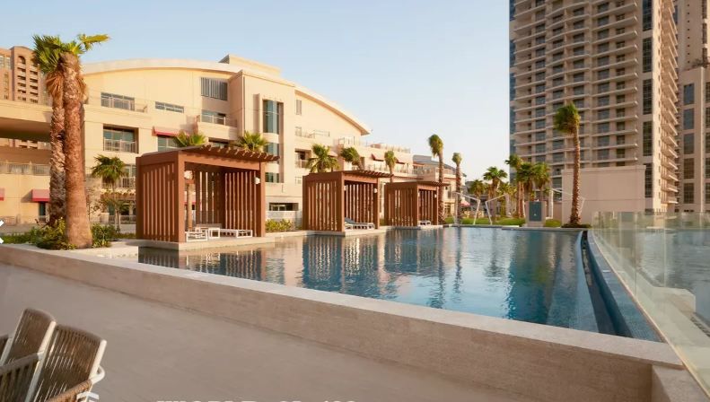 Residential Property 1 Bedroom F/F Apartment  for rent in The-Pearl-Qatar , Doha-Qatar #9530 - 1  image 
